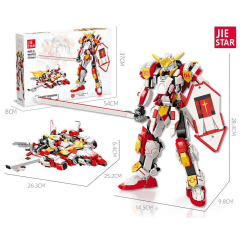 JIESTAR Creator Fantasy Transforming Mecha 920 PCS block toys FF20011