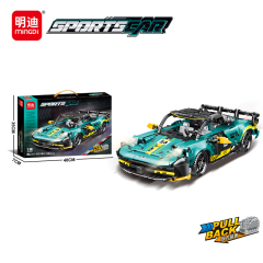 minGDi Creator Car Pull-back Race Car block toys K3143-K3146