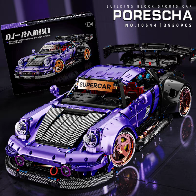 Kbox Technic Car 964 Sports Car 4190PCS block toys 10544