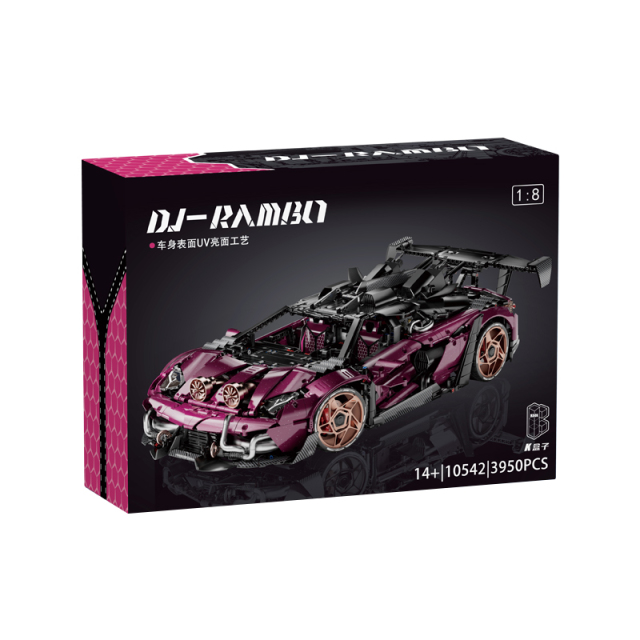 Kbox Technic Car SVJ Sports Car 3950PCS block toys 10542