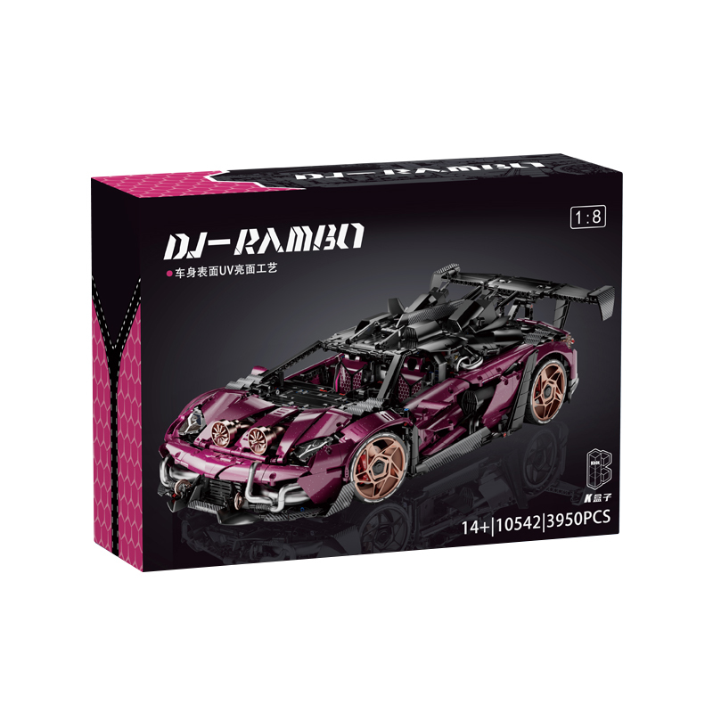 Kbox Technic Car SVJ Sports Car 3950PCS block toys 10542
