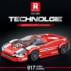 Reobrix City Car Mini Sportscar Series 200-400PCS block toys 672-822