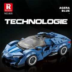Reobrix City Car Mini Sportscar Series 200-400PCS block toys 672-822