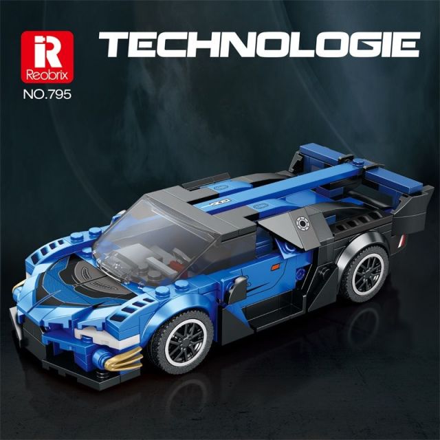 Reobrix City Car Mini Sportscar Series 200-400PCS block toys 672-822