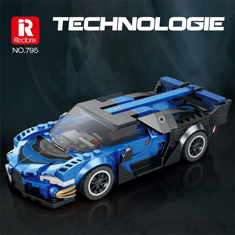 Reobrix City Car Mini Sportscar Series 200-400PCS block toys 672-822