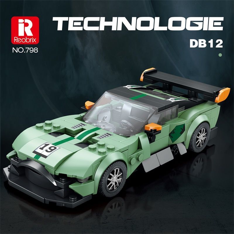 Reobrix City Car Mini Sportscar Series 200-400PCS block toys 672-822