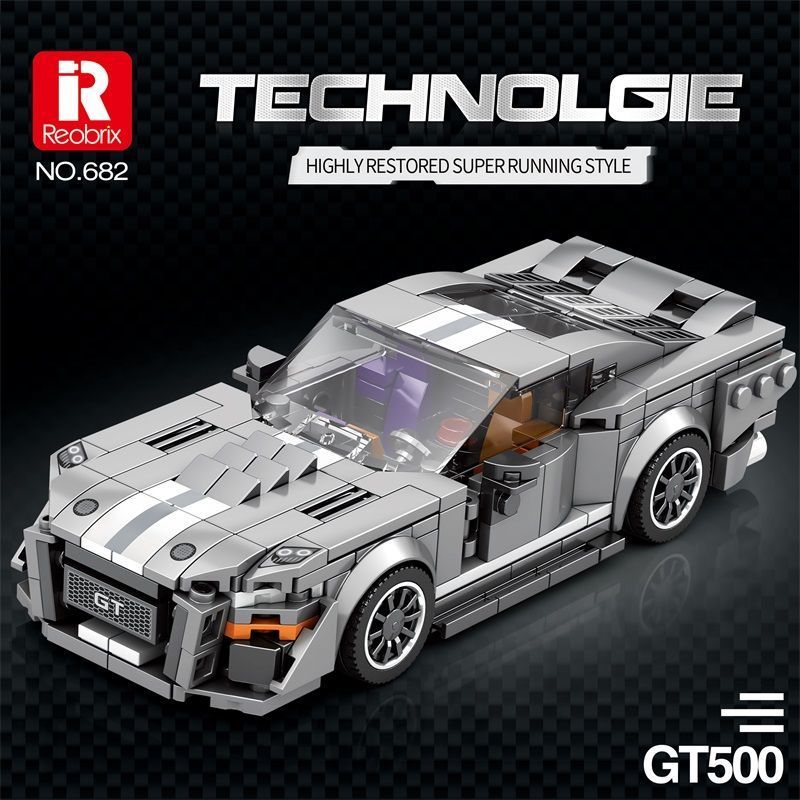 Reobrix City Car Mini Sportscar Series 200-400PCS block toys 672-822