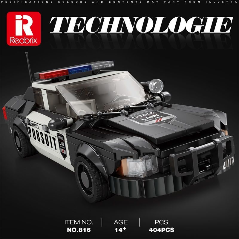 Reobrix City Car Mini Sportscar Series 200-400PCS block toys 672-822
