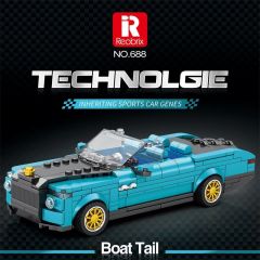Reobrix City Car Mini Sportscar Series 200-400PCS block toys 672-822