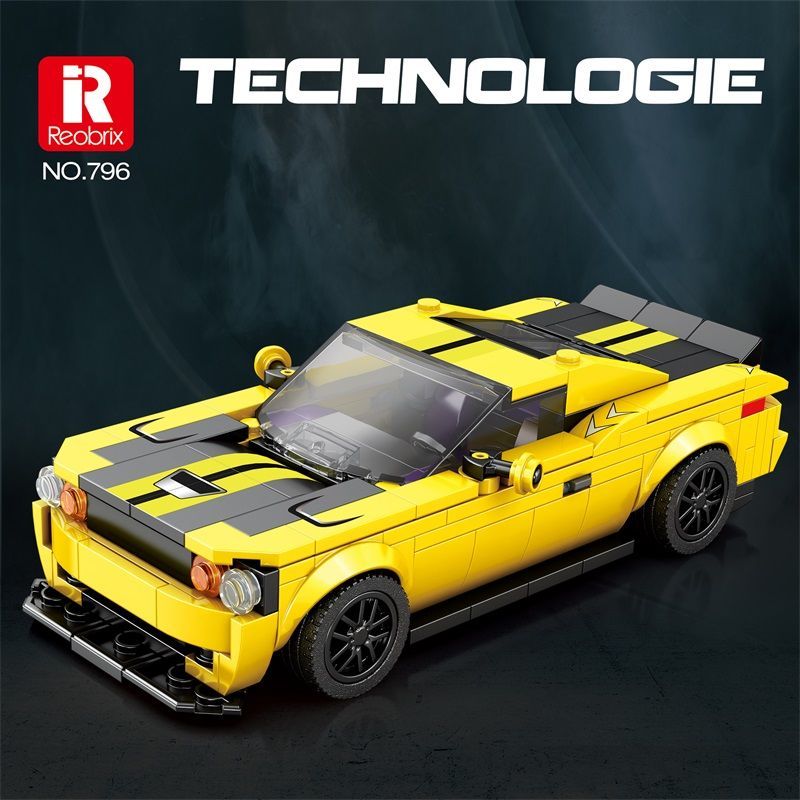 Reobrix City Car Mini Sportscar Series 200-400PCS block toys 672-822