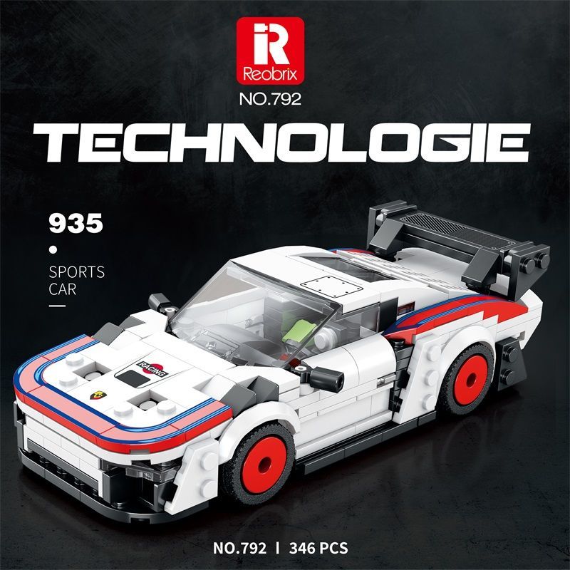 Reobrix City Car Mini Sportscar Series 200-400PCS block toys 672-822