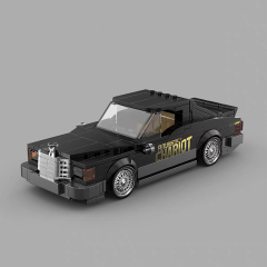 POWER BLOCK Creator Car Back to Future 627pcs PB8827