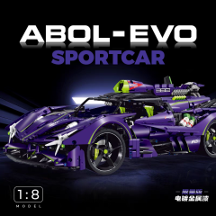 GULY Technic Car EVO Supercar 3909PCS block toys 10614