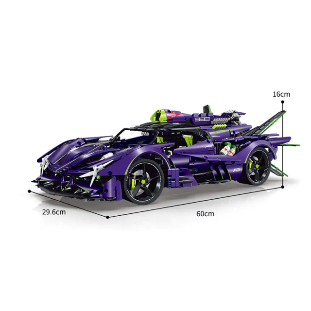 GULY Technic Car EVO Supercar 3909PCS block toys 10614