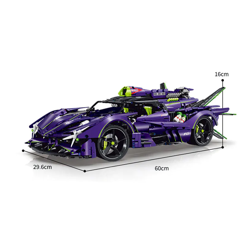 GULY Technic Car EVO Supercar 3909PCS block toys 10614