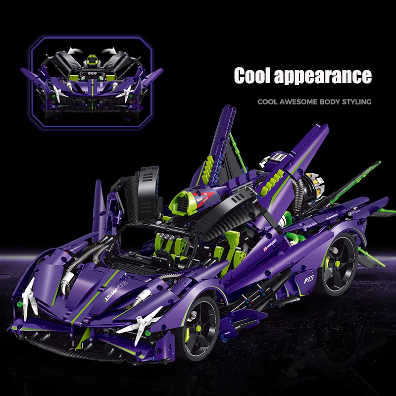 GULY Technic Car EVO Supercar 3909PCS block toys 10614
