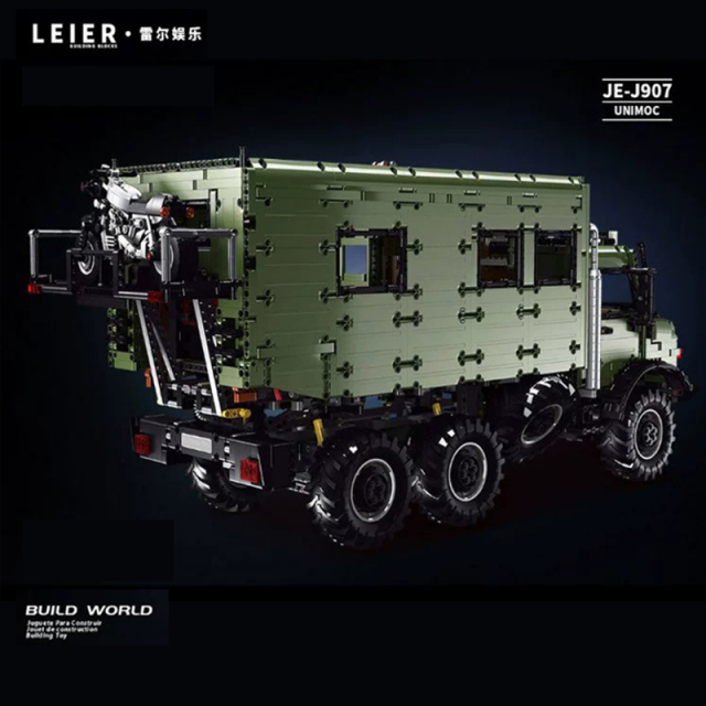 LEIER Technic Car Mercedes-Benz Unimog 6689PCS block toys LE-J907