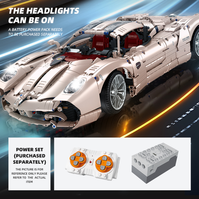 JIESTAR Technic Car Pagani Utopia 3428PCS block toys JJ9120