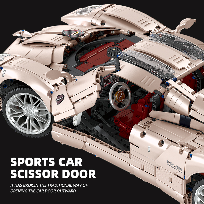 JIESTAR Technic Car Pagani Utopia 3428PCS block toys JJ9120