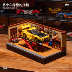XIAOJIAODU Creator Building Vintage garage 750PCS block toys JD098