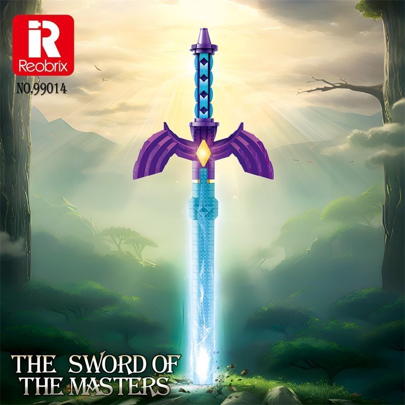 Reobrix Legend of Zelda Fantasy The Sword The Masters 820PCS block toys 99014