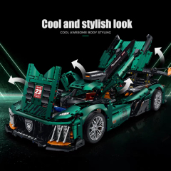 GULY Technic Car 9*8 Supercar 3746PCS block toys 10616