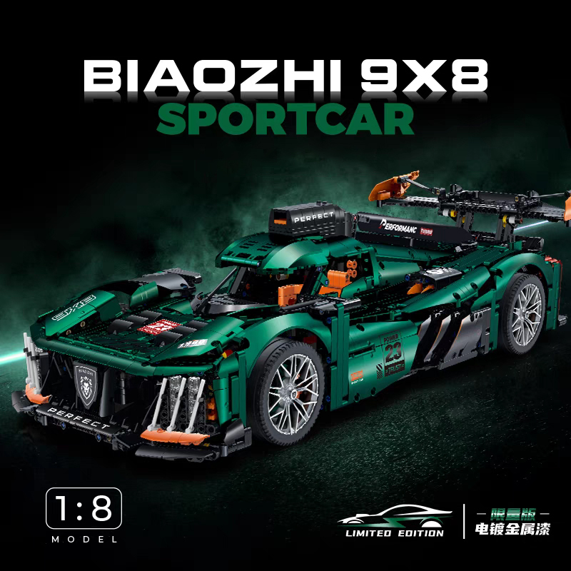 GULY Technic Car 9*8 Supercar 3746PCS block toys 10616