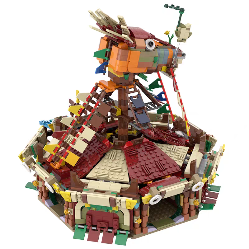 MOC Legend of Zelda Fantasy Stable 1768PCS block toys F-C5788