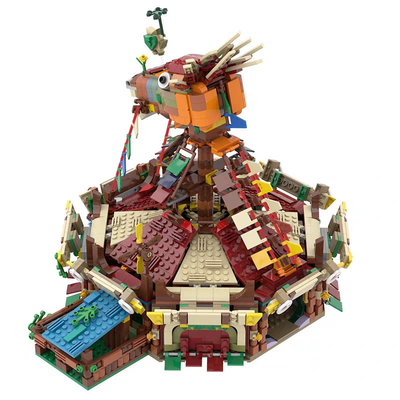 MOC Legend of Zelda Fantasy Stable 1768PCS block toys F-C5788