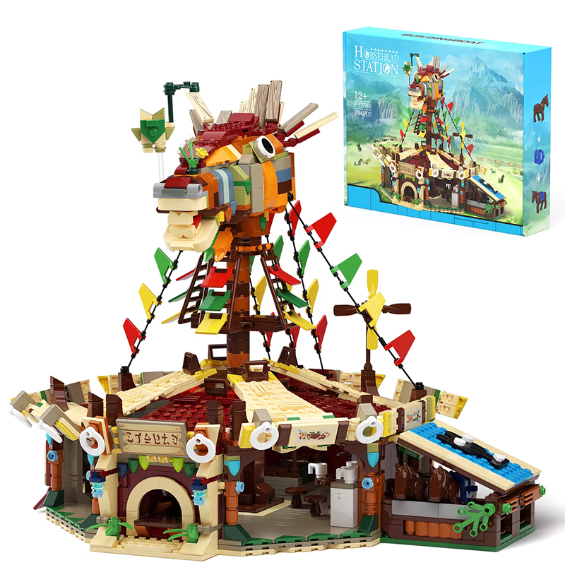 MOC Legend of Zelda Fantasy Stable 1768PCS block toys F-C5788