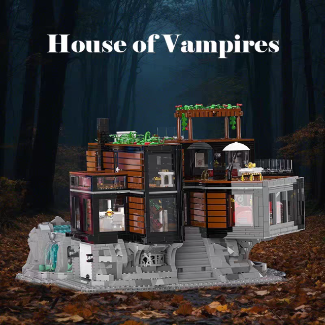 Xbert Creator Building House of Vampires 3388PCS block toys 66104