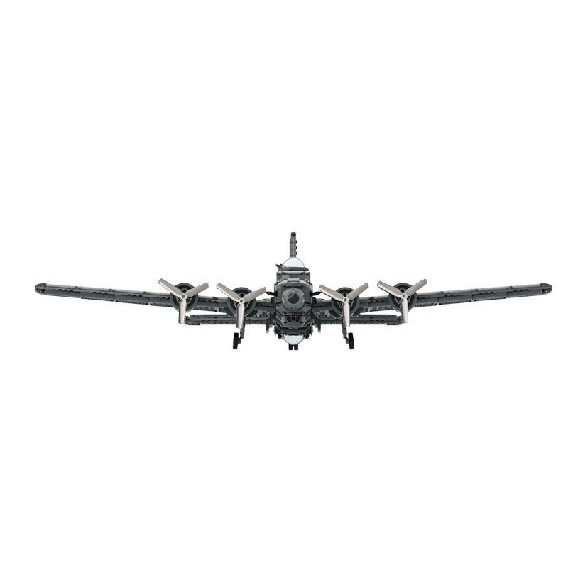 MOC City Vehicl Boeing B-17 Flying Fortress 1536PCS block toys 175060