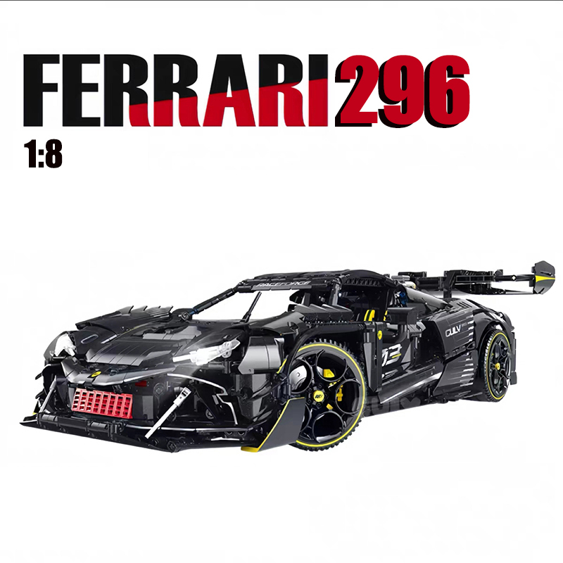 GULY Technic Car Ferrari 296 3729PCS block toys 10627