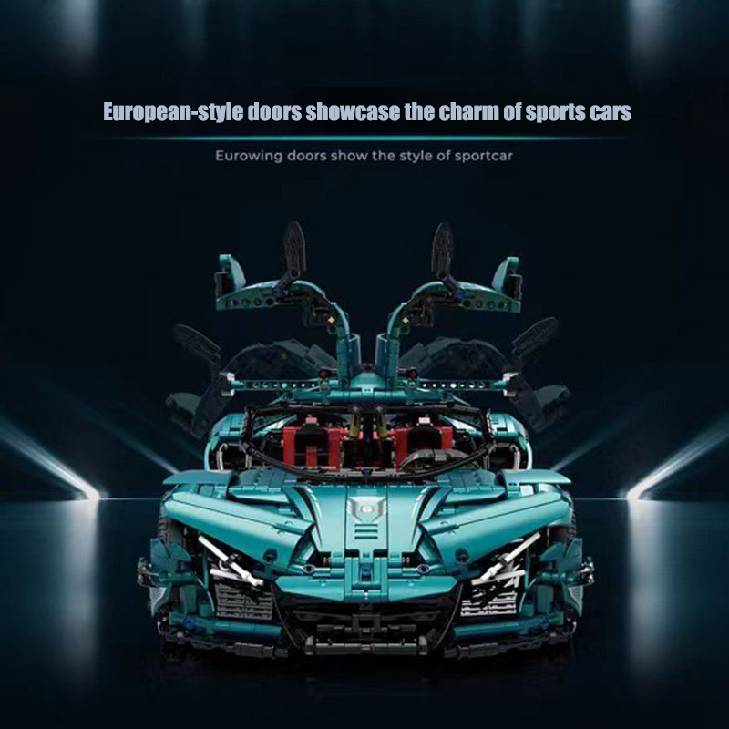 GULY Technic Car Gumpert Apollo IE 3468PCS block toys 10612