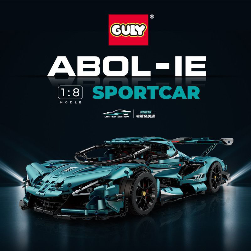 GULY Technic Car Gumpert Apollo IE 3468PCS block toys 10612