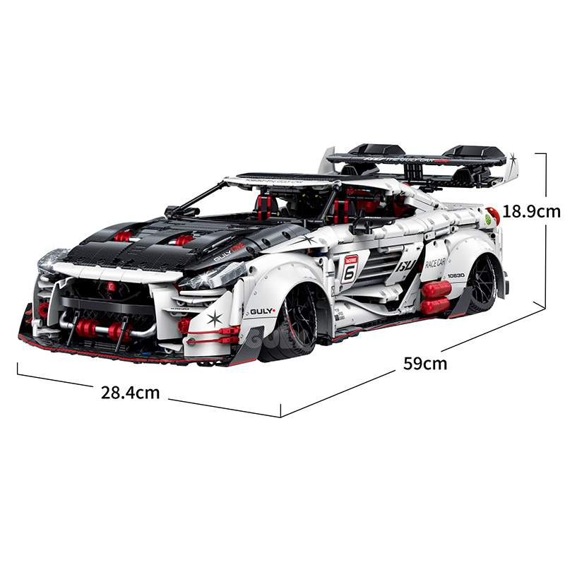 GULY Technic Car Nissan GTR 3939PCS block toys 10630