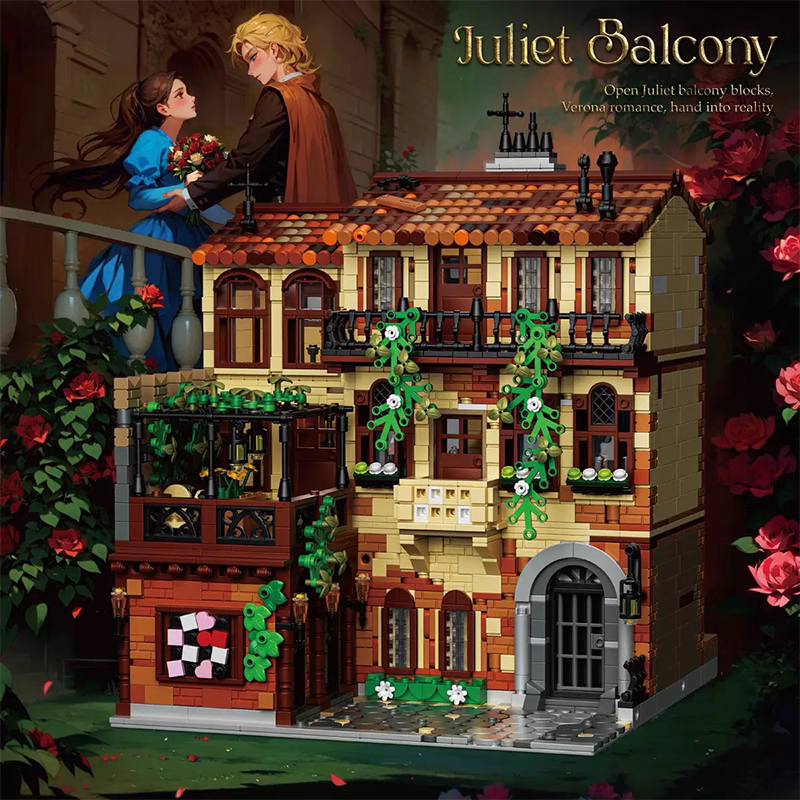 Free Tribe Creator Building Juliet Balcony 3800PCS block toys 36002