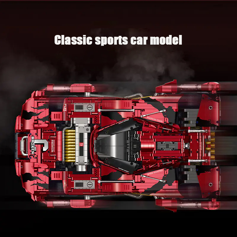 GULY Technic Car Gigant Sportcar 4158PCS block toys 10619