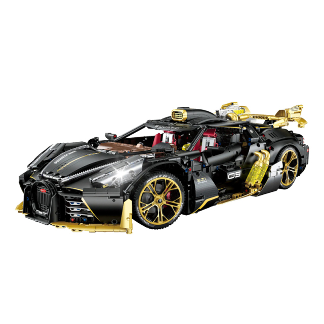 GULY Technic Car Bugatti Dark Night Sports Car 4368PCS block toys 10631