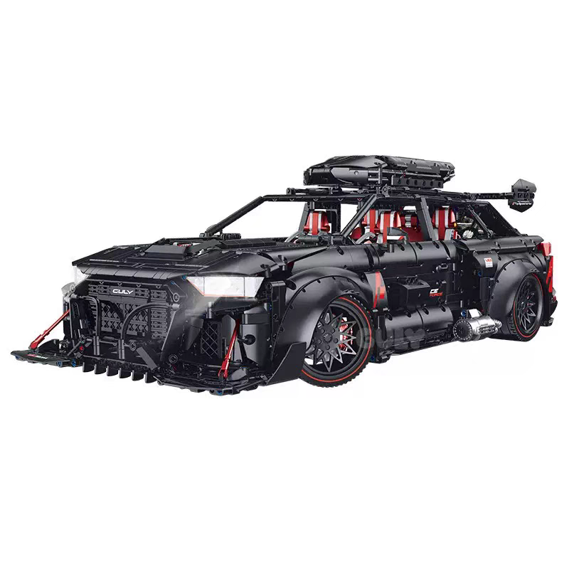 GULY Technic Car Audi RS6 Sports Car 4189PCS block toys 10643