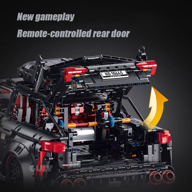 GULY Technic Car Audi RS6 Sports Car 4189PCS block toys 10643