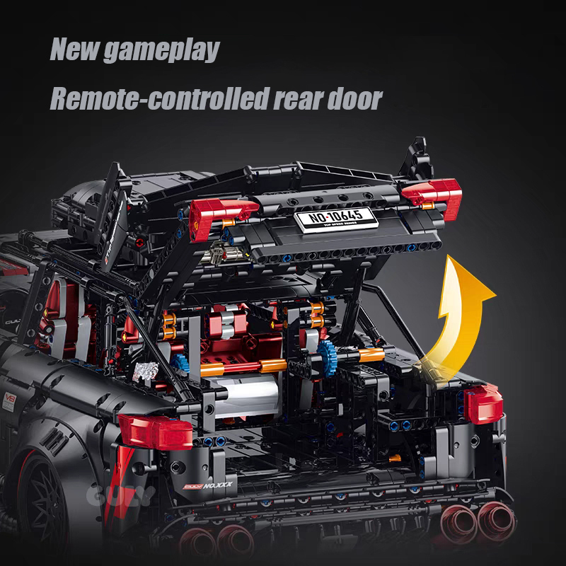 GULY Technic Car Audi RS6 Sports Car 4189PCS block toys 10643