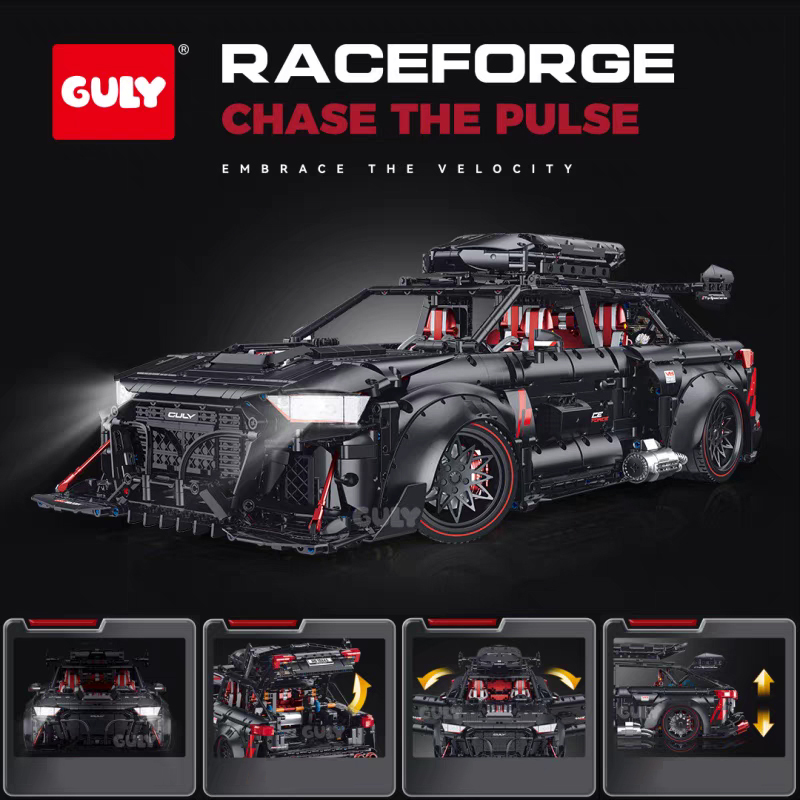 GULY Technic Car Audi RS6 Sports Car 4189PCS block toys 10643