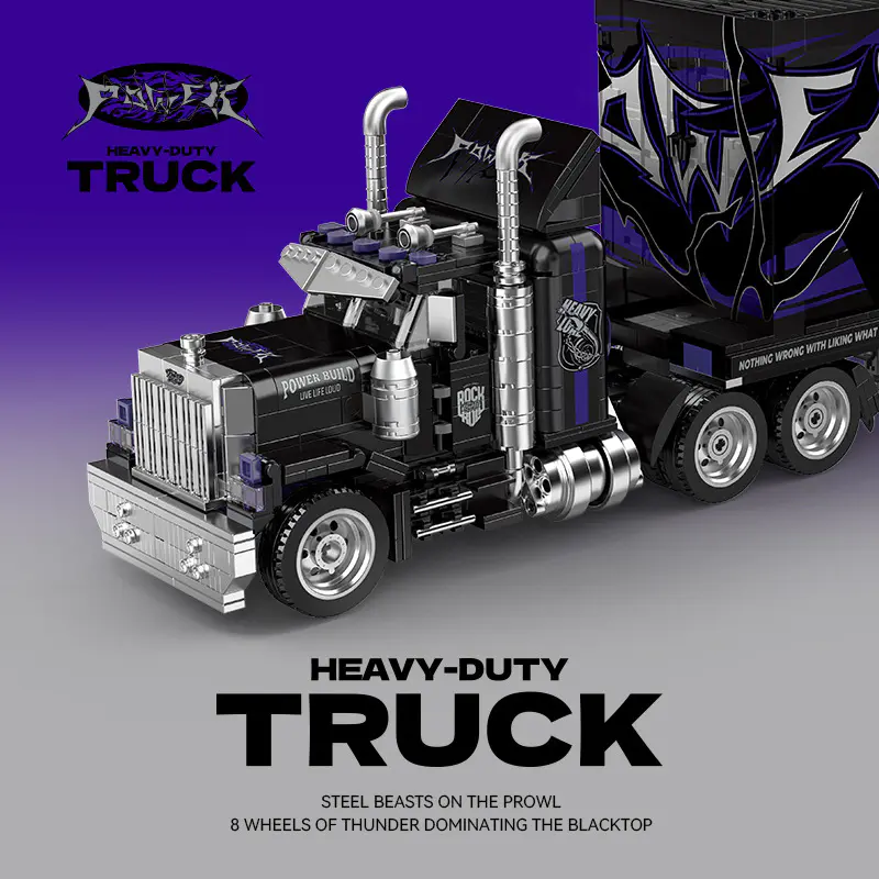 POWERBLOCK Creator Car Heavy Duty Truck 1531pcs PB8829