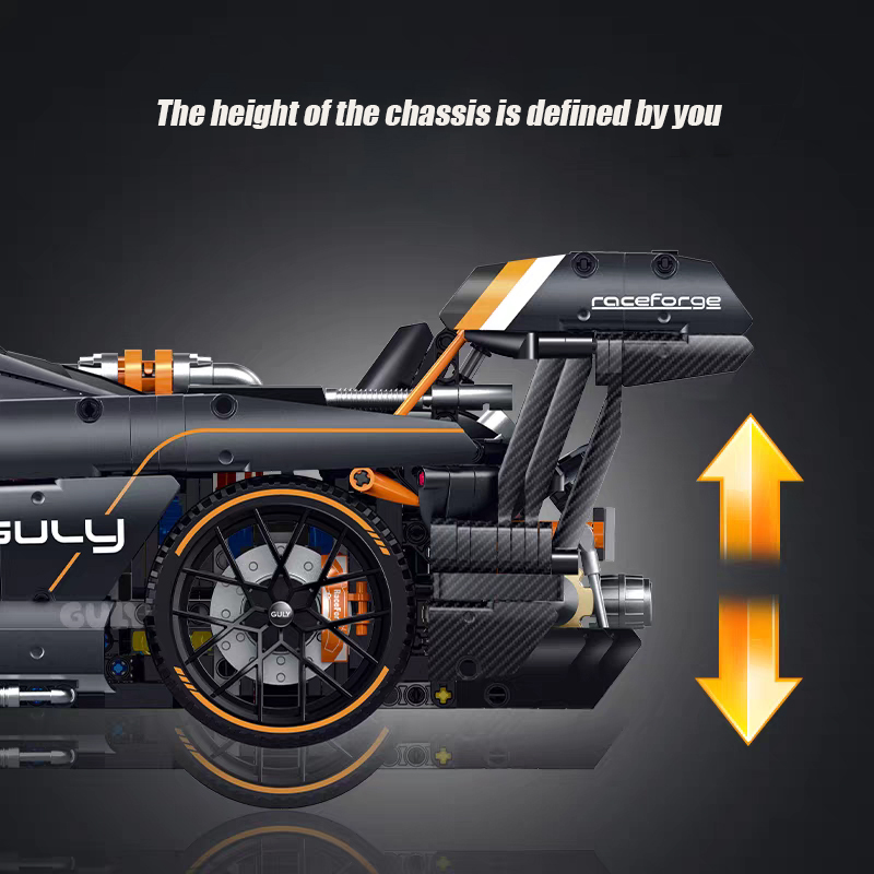 GULY Technic Car 1:8 McLaren Senna 3803PCS block toys 10646
