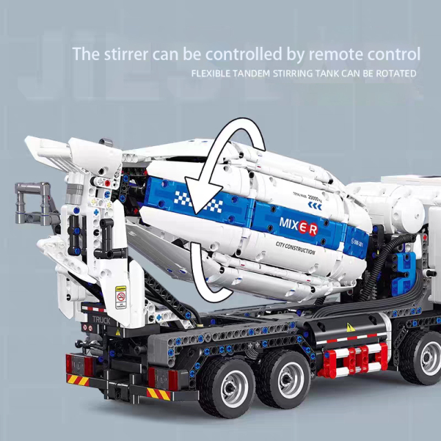 JIESTAR Technic Car Mixer Truck 2433PCS block toys FF11012