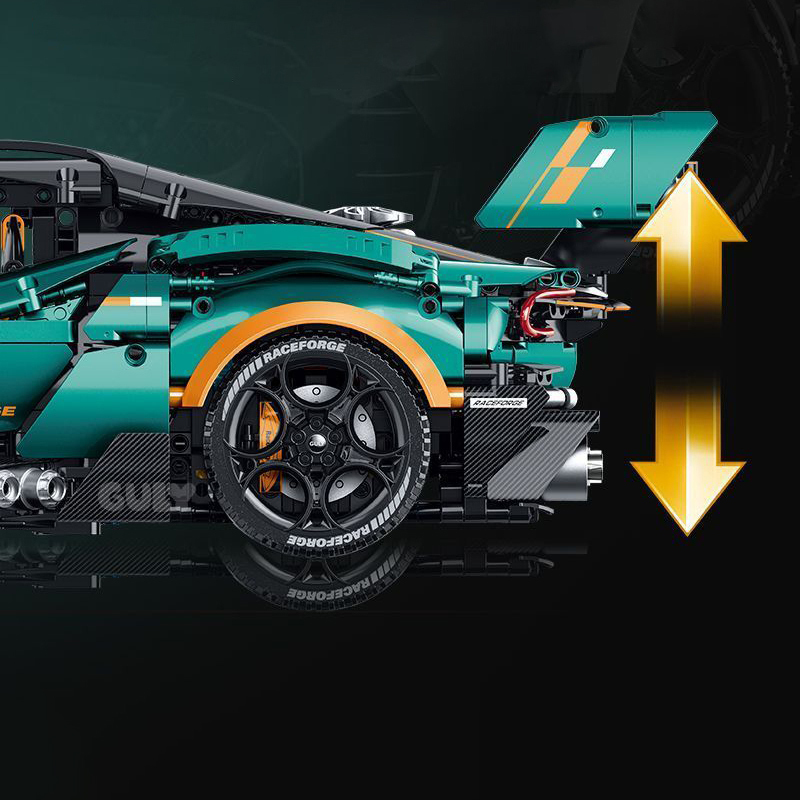 GULY Technic Car 1:8 Aston Martin Vulcan 3794PCS block toys 10647