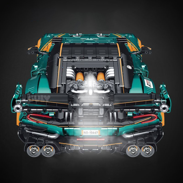 GULY Technic Car 1:8 Aston Martin Vulcan 3794PCS block toys 10647