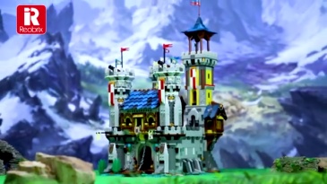 Reobrix Creator Building Golden Lion Castle 2722PCS block toys 66006
