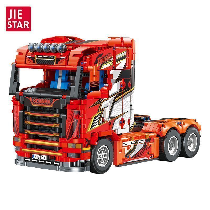 JIESTAR Technic Car Scania Tractor Truck 1708 PCS block toys JJ9070